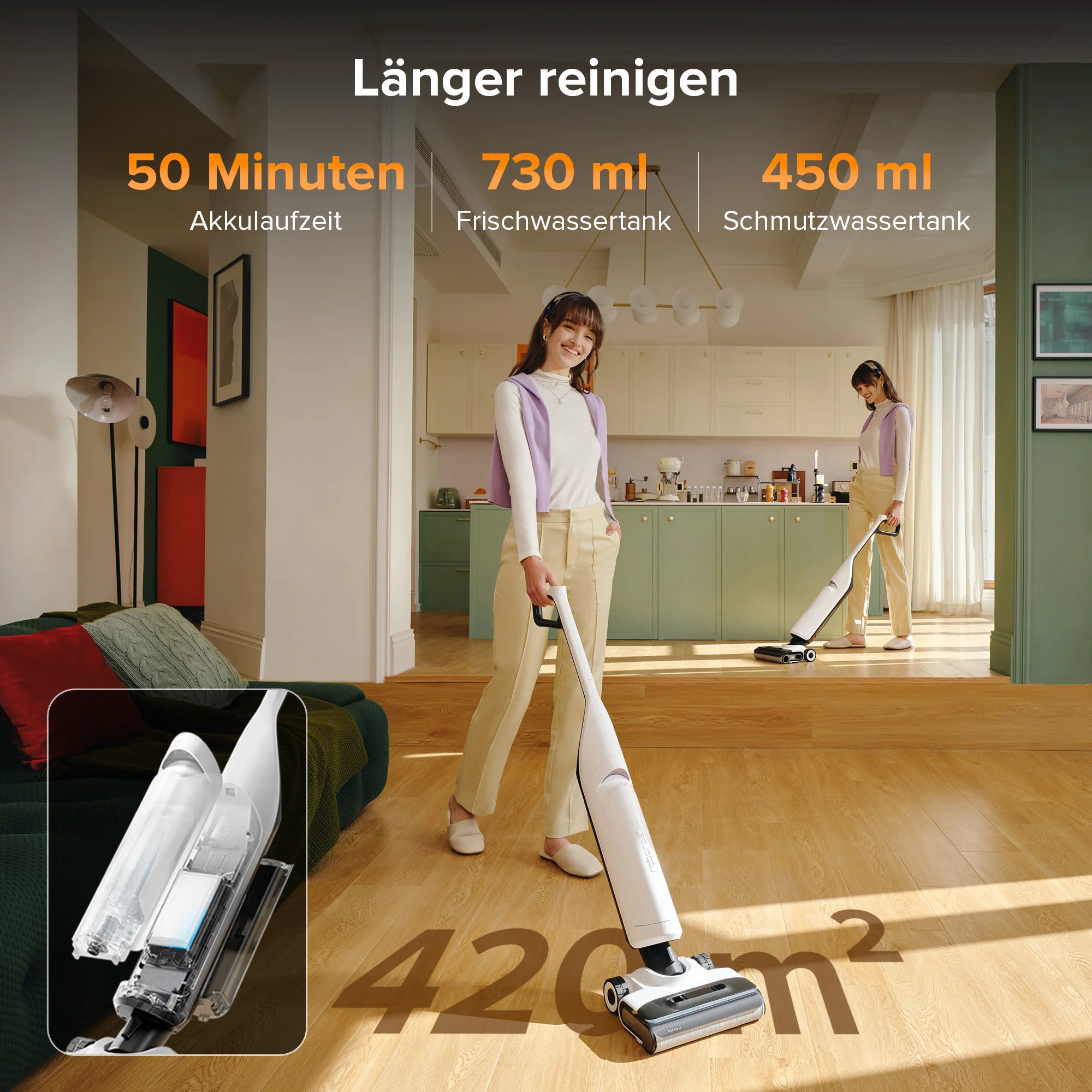 Roborock Flexi Pro Nass- und Trockenstaubsauger - Image 7
