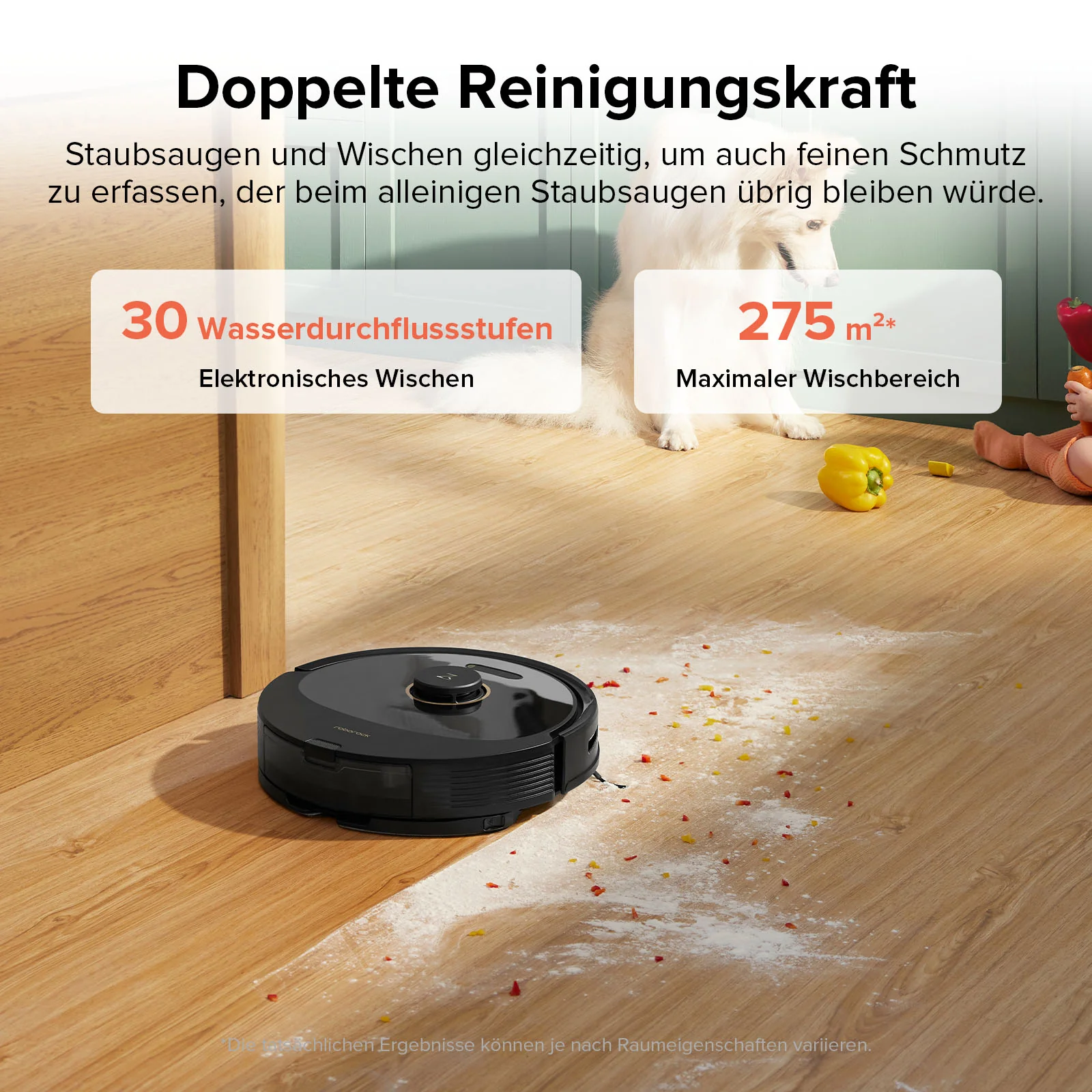Roborock Q8 Max Saug- und Wischroboter - Image 13