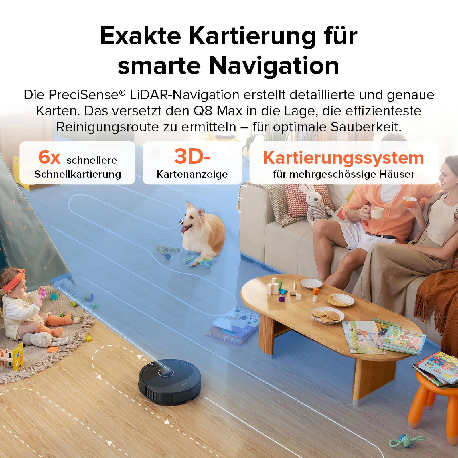 Roborock Q8 Max Saug- und Wischroboter - Image 17