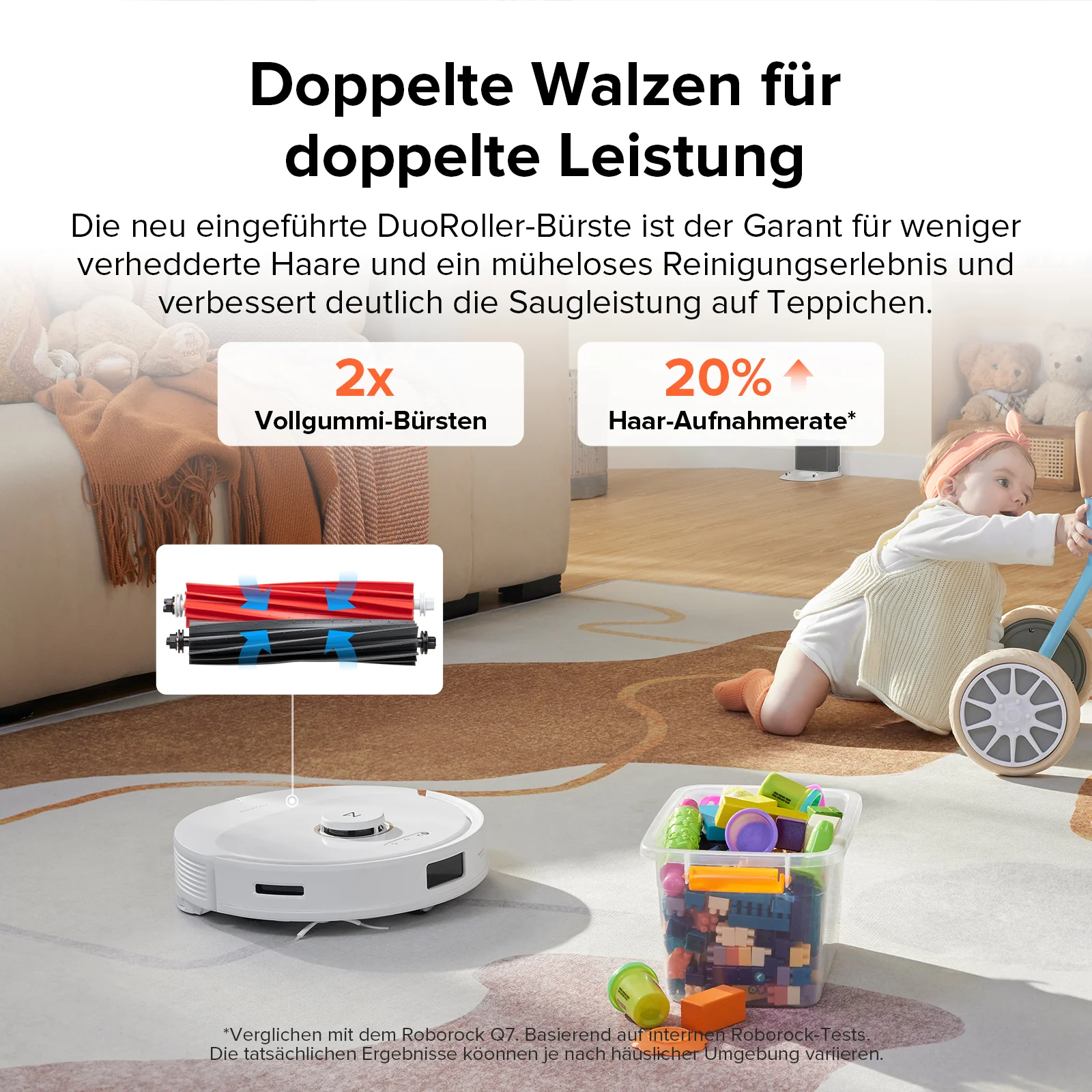 Roborock Q8 Max Saug- und Wischroboter - Image 4