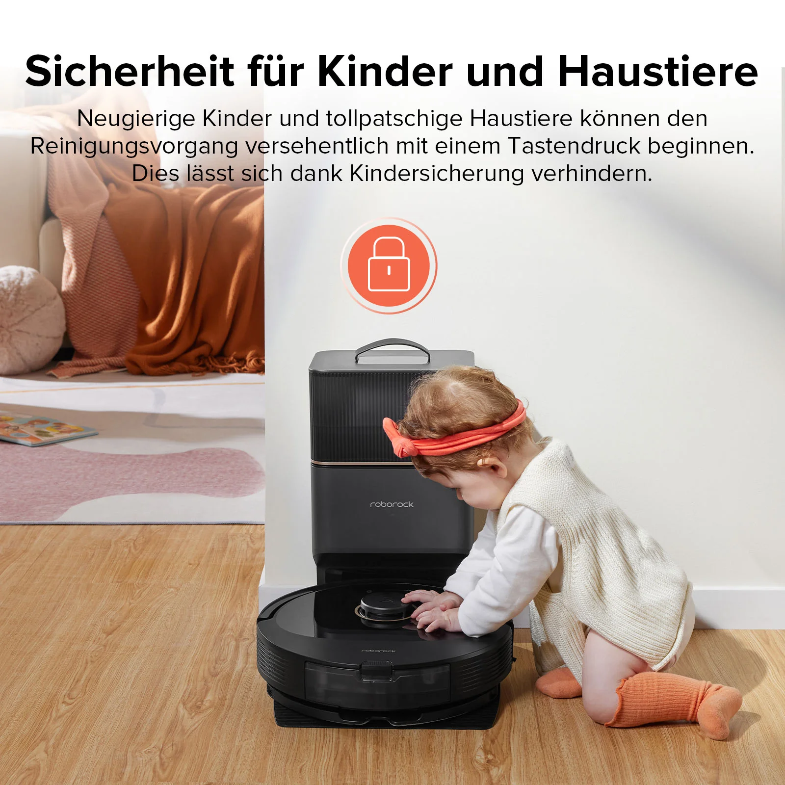 Roborock Q8 Max+ Saug- und Wischroboter mit Auto-Entleerungsstation - Image 30