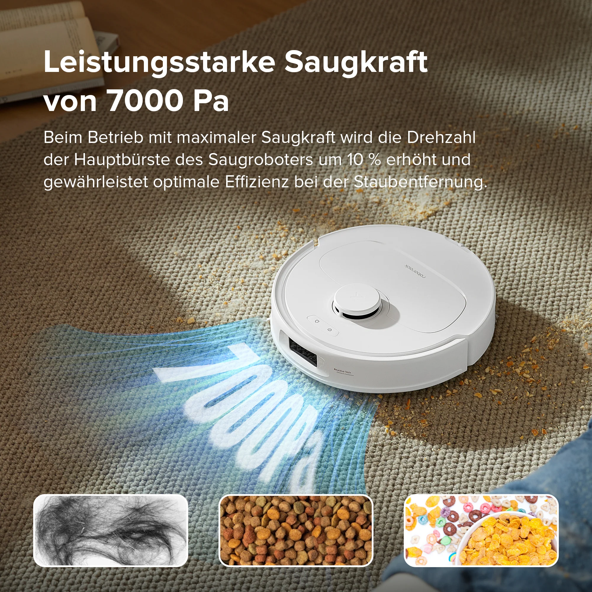 Roborock Qrevo S Saugroboter mit Multifunktions-Dockingstation - Image 3