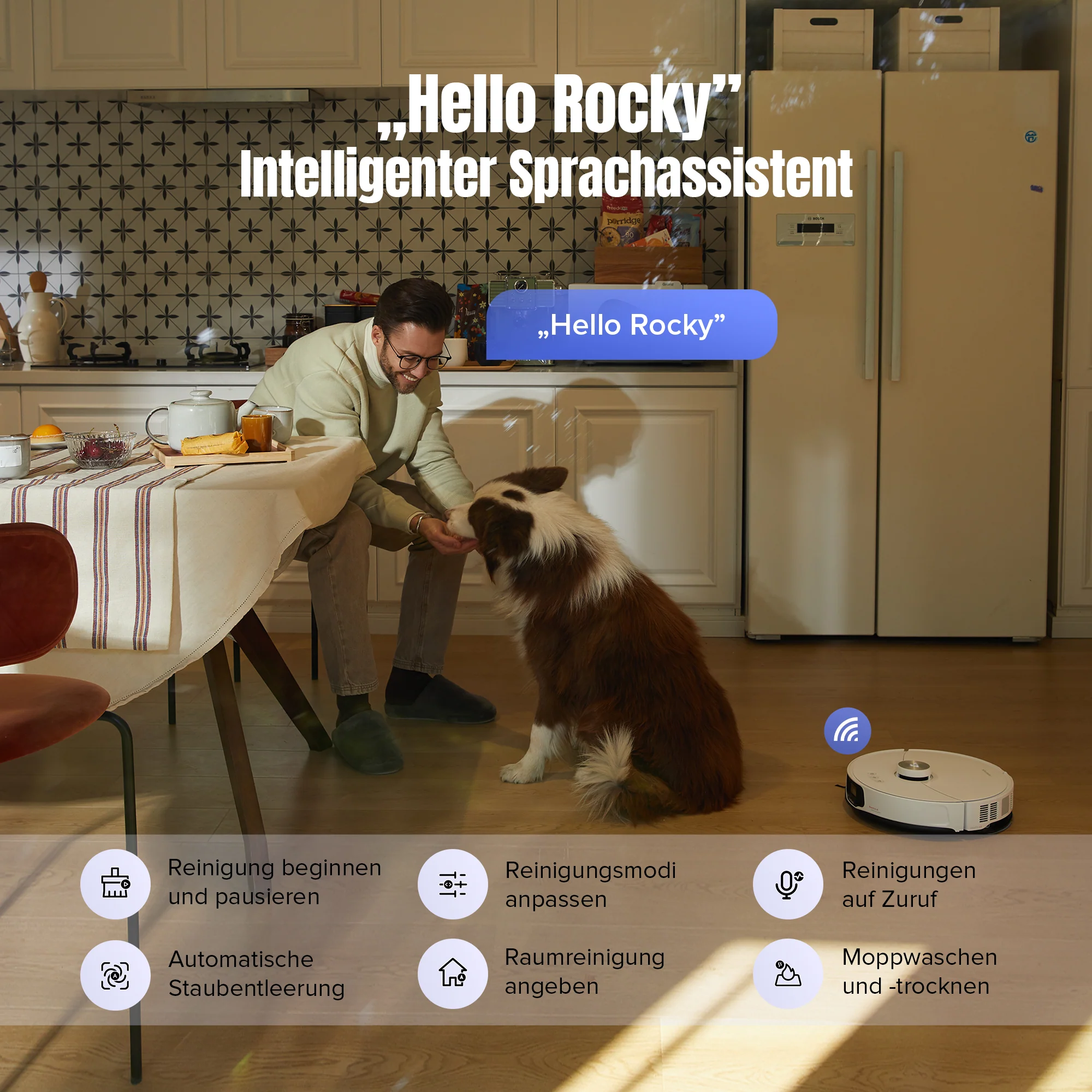 Roborock S8 MaxV Ultra Saugroboter mit 8-in-1 RockDock® Ultra - Image 9
